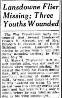 Thumbnail for Stewart, Francis R_Chaester Times_Mon_10 July 1944_Pg 16.JPG