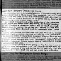 Thumbnail for Col. McLelland Saw Airport Dedicated Here.jpg