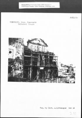 Thumbnail for Cultural Institutions and Artwork in Europe and Other War Areas (Photo Archive) Series 1 > Italy - Benevento