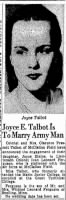 Thumbnail for Ferguson, Joyce Talbot_Sacramento Bee_Mon_26 Jan 1948_Pg 17_Clip.JPG