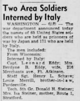 Thumbnail for Schave, Henry Lloyd_Madison Wisconsin State Journal_Thurs_13 May 1943_Pg 11.JPG