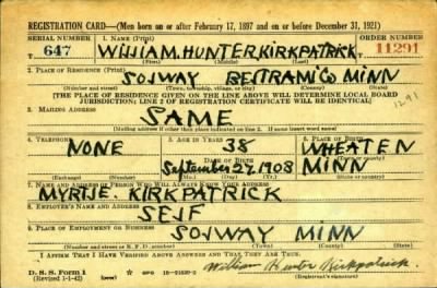 Thumbnail for William Hunter > Kirkpatrick, William Hunter