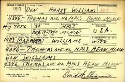 Thumbnail for Don Harry > Williams, Don Harry