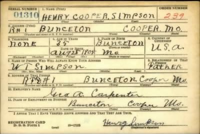 Thumbnail for Henry Cooper > Simpson, Henry Cooper