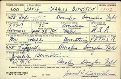 Thumbnail for David Charles > Bernstein, David Charles