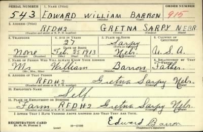 Thumbnail for Edward William > Barron, Edward William