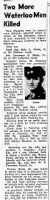 Thumbnail for Gross, Dale L_Waterloo Daily Courier_Thurs_21 June 1945_Pg 20_A.jpg