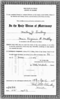 Thumbnail for Friberg, Merton J_Harris Co. TX_Marriage Cert_2.JPG