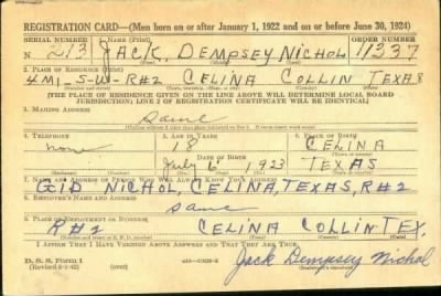 Thumbnail for Jack Dempsey > Nichol, Jack Dempsey