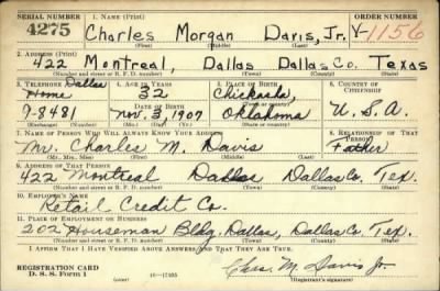 Thumbnail for Charles Morgan > Davis, Charles Morgan