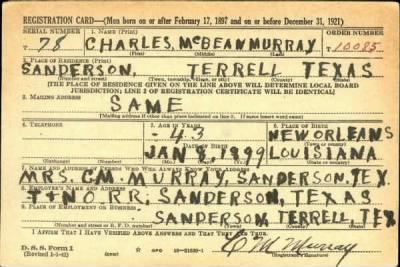 Thumbnail for Charles McBean > Murray, Charles McBean