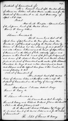 Thumbnail for Circuit Court for the District of Connecticut > Final Record Book 1831-1843 vol. 9