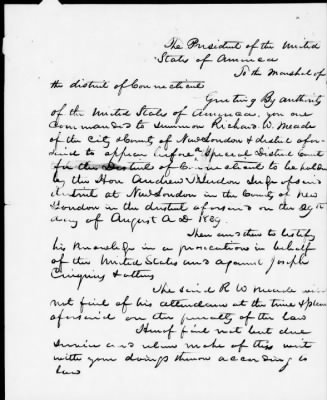 Circuit Court for the District of Connecticut > U.S. v. Cinque and the Africans Sept., 1839, term