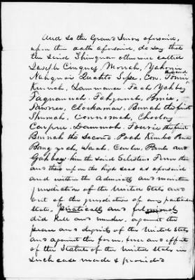 Circuit Court for the District of Connecticut > U.S. v. Cinque and the Africans Sept., 1839, term