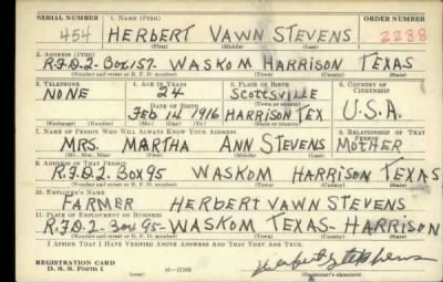 Thumbnail for Herbert Vawn > Stevens, Herbert Vawn