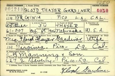 Thumbnail for Floyd Thayer > Gardiner, Floyd Thayer