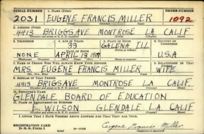 Thumbnail for Eugene Francis > Miller, Eugene Francis