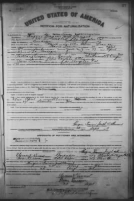 Allemaud, Hugues Frances Joseph > Petition for Naturalization (1913)