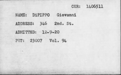 [Illegible] > DiPIPPO Giovanni