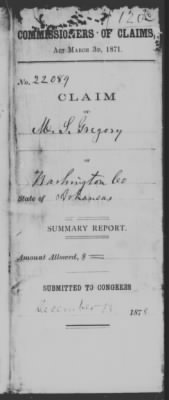 Thumbnail for Washington > M. S. Gregory (22089)