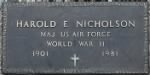 Thumbnail for Harold E Nicholson headstone.gif