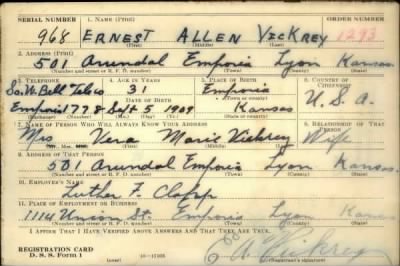 Thumbnail for Ernest Allen > Vickrey, Ernest Allen