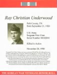 Thumbnail for Ray Underwood-The Korean War Veterans Honor Roll0001.jpg