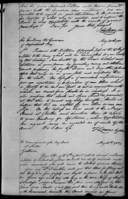 An account of commisssions for private armed vessels received and forwarded to the several States, 1779-83.