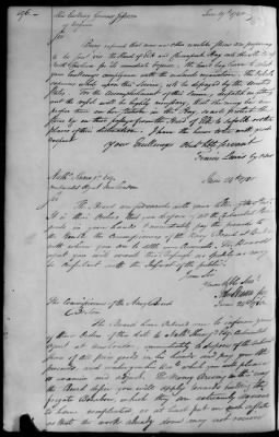 An account of commisssions for private armed vessels received and forwarded to the several States, 1779-83.