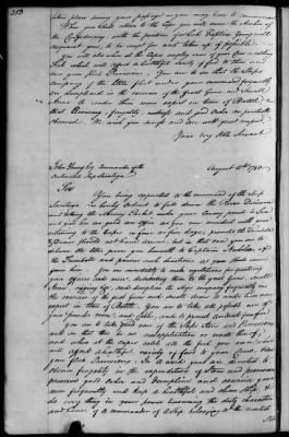 An account of commisssions for private armed vessels received and forwarded to the several States, 1779-83.