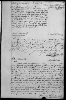 An account of commisssions for private armed vessels received and forwarded to the several States, 1779-83.