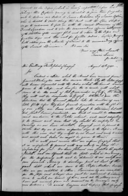 An account of commisssions for private armed vessels received and forwarded to the several States, 1779-83.