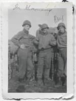 Thumbnail for RayLandmon(right)Jack_Robert_FlailTank_ChainsUsedExplodeLandMines_Germany1944or45.jpg