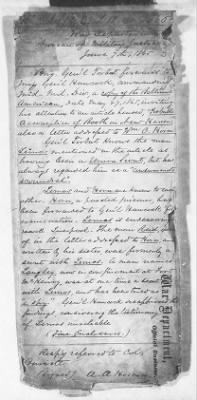 Thumbnail for Letters Received and Statements of Evidence Collected by the Military Commission, pages 1-53