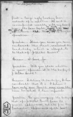 Thumbnail for Letters Received and Statements of Evidence Collected by the Military Commission, pages 1-53