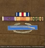 Thumbnail for Original U.S. WWII 34th Infantry Division Silver Star Grouping - 133rd Infantry Regiment_YingstGH_07.jpg