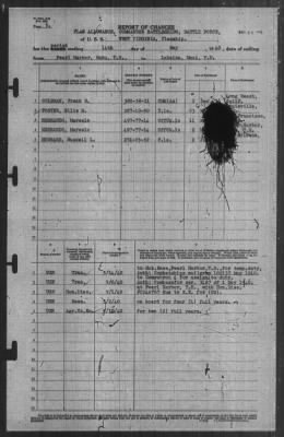 Thumbnail for Report of Changes > 14-May-1940