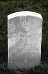 Thumbnail for Sam Vosevich Gravemarker Jefferson Barracks, MO.JPG