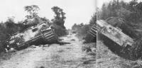 Thumbnail for Pair of Panther Tanks of the Panzer Lehr Division knocked out 10July.jpg