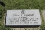 Thumbnail for John T Arnold   Larned Cemetery, Larned, Kansas   Photo added to Find A Grave Memorial# 54660848 by Judy Mayfield on 4 May 2012.jpg