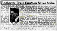 Thumbnail for 03 Nov 1943_Democrat and Chronicle_Brain Surgeon.jpg