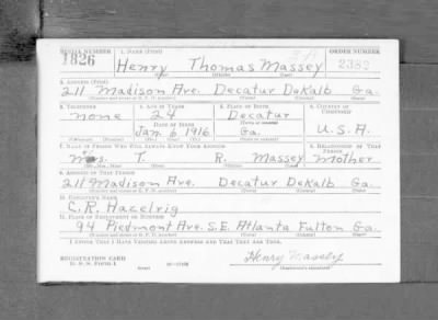 Thumbnail for Henry Thomas > Massey, Henry Thomas (1916)