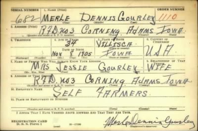 Thumbnail for Merle Dennis > Gourley, Merle Dennis (1905)