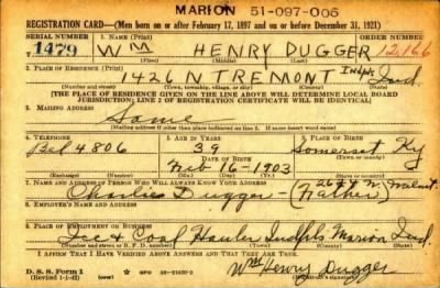 Thumbnail for Wm Henry > Dugger, Wm Henry (1903)