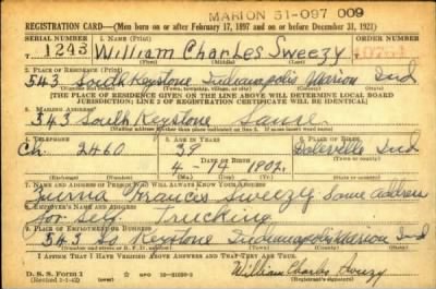 Thumbnail for William Charles > Sweezy, William Charles (1902)