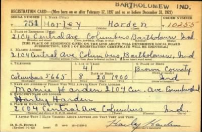 Thumbnail for Harley > Harden, Harley (1900)