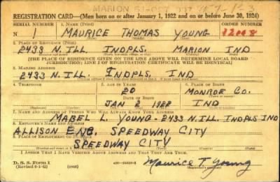 Thumbnail for Maurice Thomas > Young, Maurice Thomas (1922)