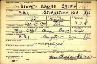 Thumbnail for Kenneth Edward > Brown, Kenneth Edward (1914)