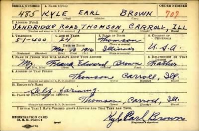 Thumbnail for Kyle Earl > Brown, Kyle Earl (1916)