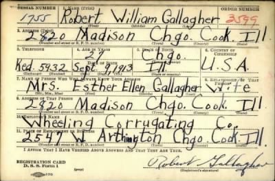 Thumbnail for Robert William > Gallagher, Robert William (1913)